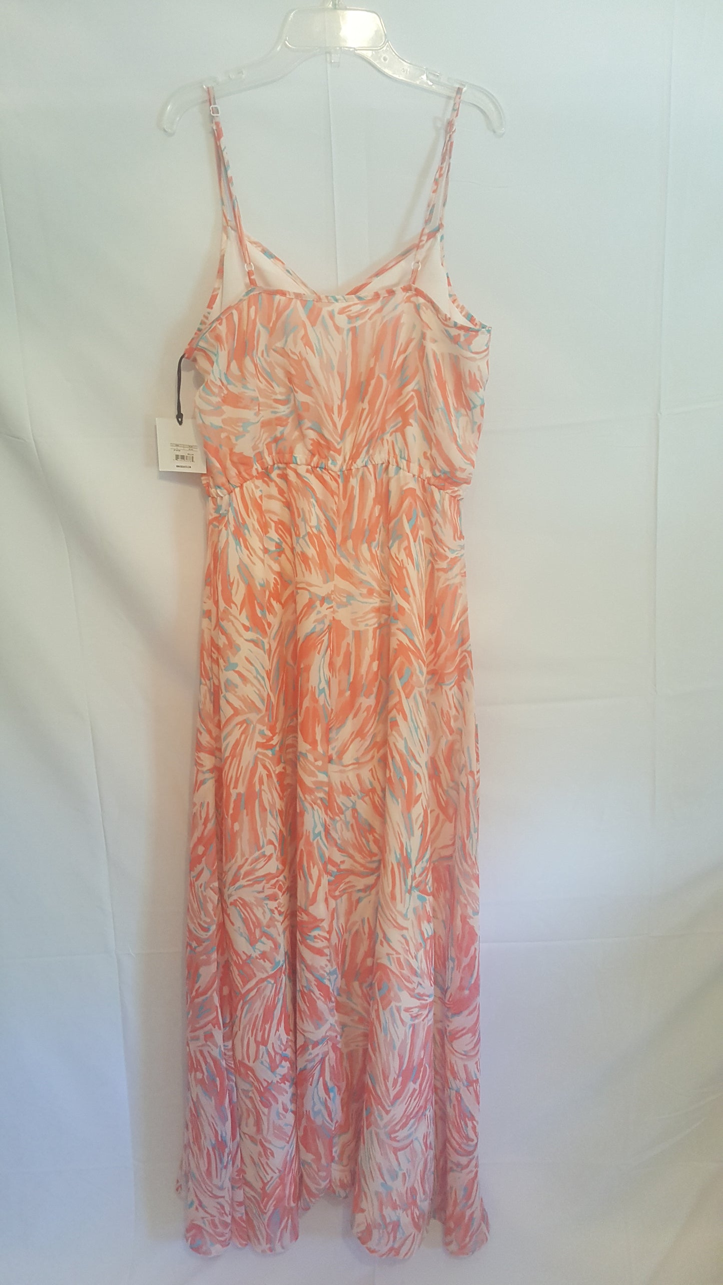 Jack By BB Dakota Multicolor Chiffon Maxi Dress-New