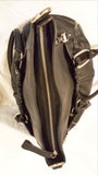 B Makowsky Black Satchel Leather Handbag