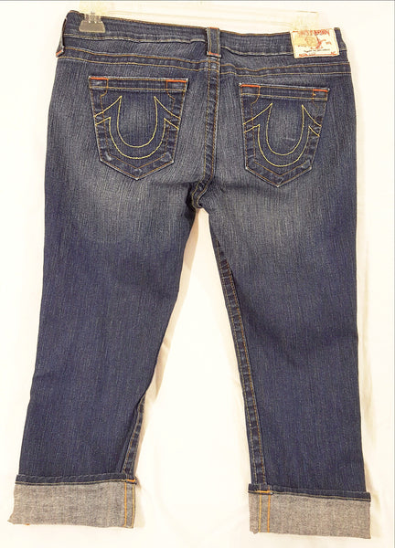 True Religion Lizzy Capri Jeans