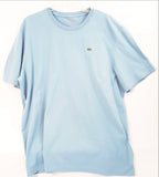 Light Blue Crew Neck Short Sleeve T-Shirt