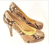 Nine West Snakeskin Pump