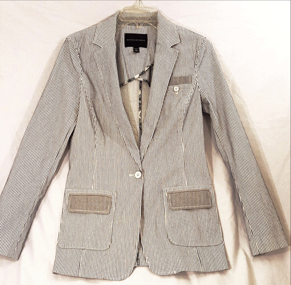 Banana Republic Striped Blazer