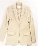 Banana Republic Tan Striped Blazer