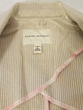 Banana Republic Tan Striped Blazer