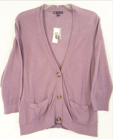 Lavender Button up Cardigan-New