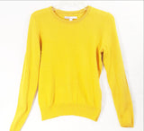 Women's Mustard Crew Neck Sweater