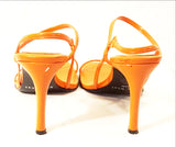 Orange Nine West Sandals