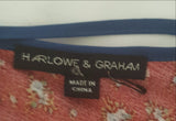 Harlowe Graham Dark Red Floral Hi-Low Layered Tank-New